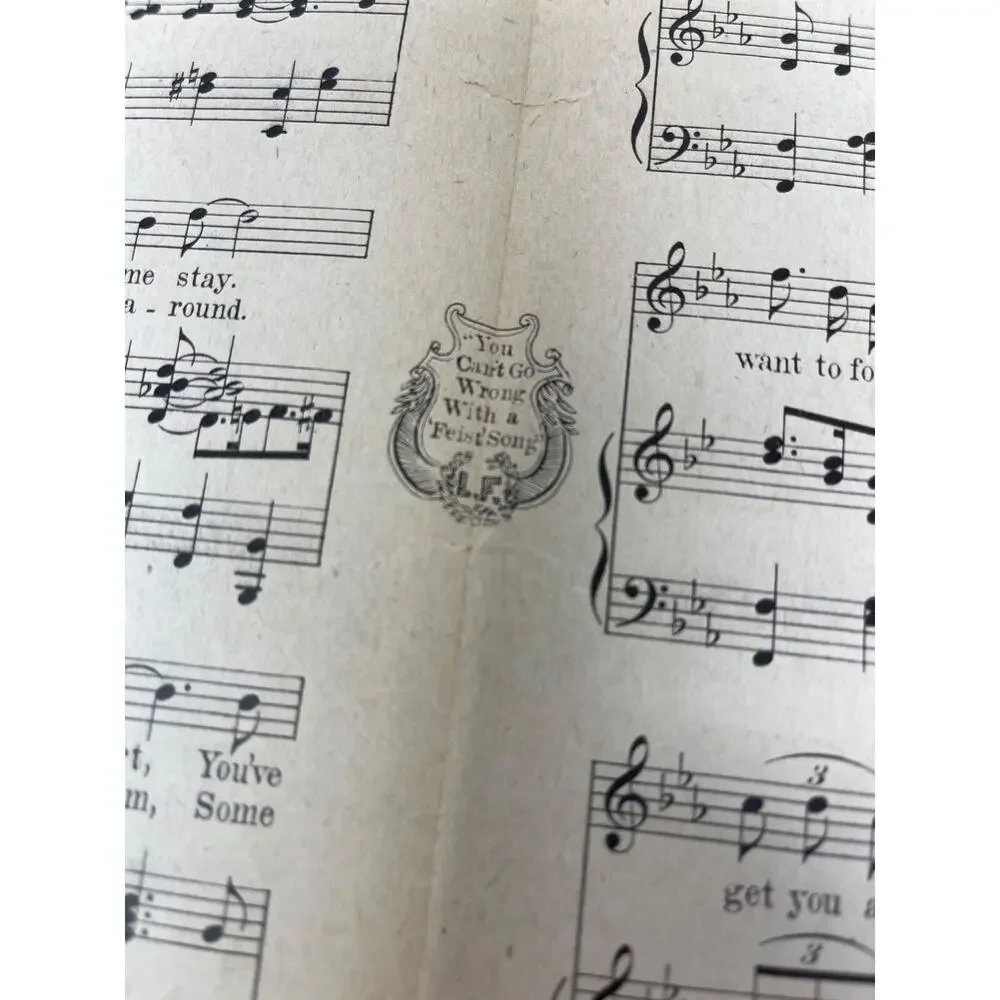 1916 What Do You Want To Make Those Eyes At Me For Sheet‎ Music